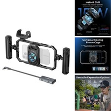 SMALLRIG 5276 Dual Handle Phone Cage Kit for iPhone 17/16/Android 15W Cooler picture