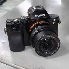 Sony Alpha A7R 36.4MP Mirrorless Digital SLR Camera With 16-50mm Lens - Black picture