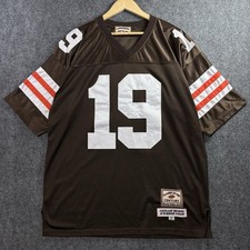 VTG Bernie Kosar Cleveland Browns #19 Jersey Mens XL Brown Limited Edition 2004 picture