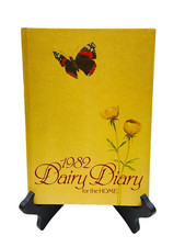 1982 Dairy Diary for the Home The First Year of the Dairy Diary Series  Vintage picture