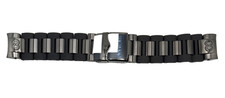 New Invicta Corduba 33697 Black Stainless Steel/Polyurethane 28mm Band picture