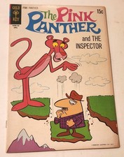 THE PINK PANTHER #1 NICE MID GRADE  1971 GOLD KEY picture