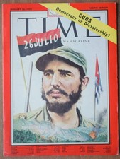 Castro on  Time magazine -January 26 1959-Pacific Edition picture