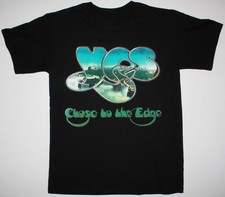 YES Band CLOSE TO THE EDGE 1972 Heavy Cotton Black All Size Shirt MM05 picture