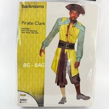 Backrooms PIRATE CLARK Adult LARGE Costume Spirit Halloween A24 Captain Mens NEW picture
