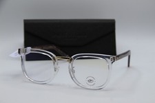NEW PRIVE REVAUX THE ALCHEMIST AIO CLEAR HAVANA AUTHENTIC EYEGLASSES 51-25 K1 picture