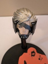 Raiden Metal Gear Solid Action Figure Head Collectible 1/6 Hot Toys picture