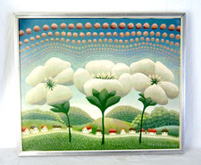 Ivan Rabuzin Original Oil / Painting 1974 Listed Croatian Modernist 23
