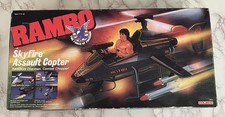 RAMBO: The Force of Freedom Skyfire Assault Copter 1985 SEALED BOX NEVER OPENED picture