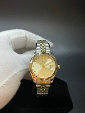 Women's Fossil ES4949 Three Hand Date Two Tone Stainless Steel 32mm picture