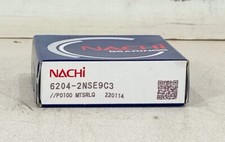 1 NEW NACHI 6204-2NSE9C3 RADIAL DEEP GROOVE BALL BEARING NIB ***MAKE OFFER*** picture