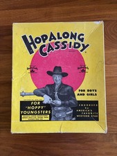 NOS vintage western outfit for kids 1950's Hopalong Cassidy picture