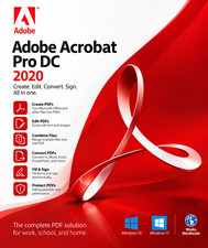 Adobe Acrobat Pro DC 2020 for Windows PC - Physical USB picture