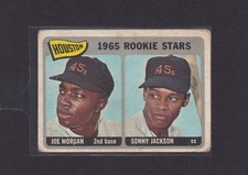 1965 Topps Rookie Stars Joe Morgan, Sonny Jackson #16 Houston picture