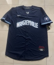 Chicago Cubs Wrigleyville Men's Navy Blue City Connect Jersey Crow-armstrong picture