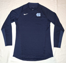 NEW WOT Nike UNC North Carolina Tar Heels Long Sleeve Base Layer Thermal Shirt L picture