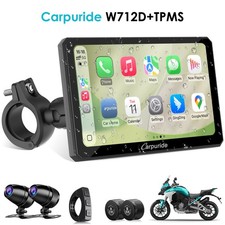 Carpuride W712D TPMS Wireless Carplay Wired Controlled Rotatable screen Dash Cam picture