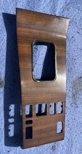 OEM Early W124 Mercedes 300E 300CE Zebrano Wood Center Console Shifter Trim picture