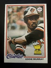 1978 Topps Baseball  #36 Eddie Murray Rookie Baltimore Orioles Very Sharp picture
