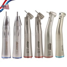 Pieza de mano dental 1:1/1:5/1:4.2 LED óptica contraángulo/recta spray doble picture