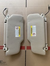 1998-2005 Mercury Grand Marquis RH+LH Sunvisor - Camel OEM picture