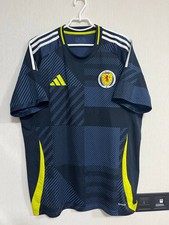 Scotland National Team 2024 Home Adidas Football Soccer Jersey Shirt size XL picture