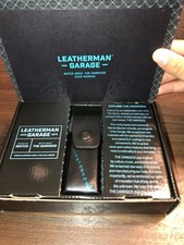 Leatherman Garage Batch #002 The Darkside Multi-Tool Stainless w/ Sheath Box picture