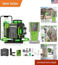 W04CG 4D Self Leveling Laser Level with Receiver, Long-Distance Accuracy 400 ft picture