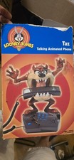 Taz Talking Animated Phone, Looney Tunes Tazmanian Devil Landline Telemania picture