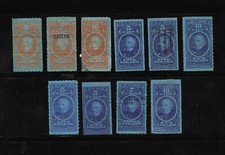 US Revenues: Taxpaid Cigars Stamp Springer TC#s Series 110-111 (1940-41) 10 Diff picture
