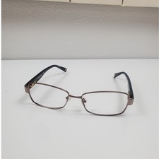Nine West NW1021 Bronze Rectangular Eyeglasses Tortoise Rhinestone Frames 52-15 picture