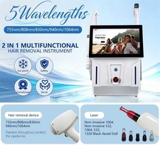 Customizable 4-wavelength diode/pico laser 2-in-1 Beauty device picture