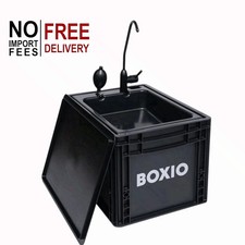 B0XIO WASH Portable Sink Mobile Hand Washbasin Station with Hand Pump Camping picture