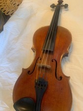 Rare Antique Violin Labeled Carlo Antonio Teflore 1740 - Rosenfeld 1935 picture