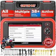 2026 LAUNCH CRP129MT Motorcycle Diagnostic Tool All System Bidirectional Scanner picture