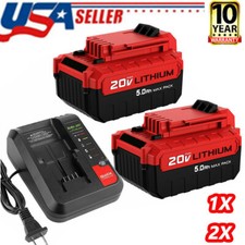 1-2Pack For Porter Cable PCC681L 20V MAX Li-Ion Battery PCC685L 3.0AH 5.0AH 7AH picture
