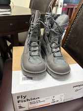 Danner Patagonia River Salt Wading Boots Gray Men's US 7 M 79310 Made in USA picture