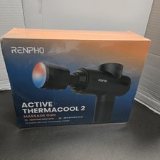 RENPHO Active Thermacool 2 Massage Gun Heat & Cold 5 Heads R-WMG13 NEW SEALED picture