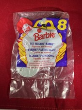 Vintage Mattel Ice Skatin Barbie Figurine & Accessory   J36 picture