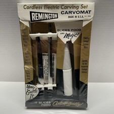 Vintage Remington Carvomat Electric Cordless Carving Knife Unopened Sealed USA picture