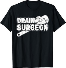 Funny Plumber Drain Cleaning Plumbing Humor T-Shirt picture