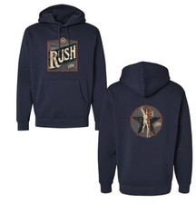 RUSH BAND R50 LegendsSince 1974 Hoodie 2 sided picture