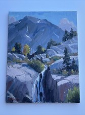 Silvio Silvestri PAINTING LANDSCAPE LISTED AMERICAN ARTIST IMPRESSIONIST Sierras picture