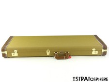 Fender AV II American Vintage 57 1957 Tele Strat TWEED HARDSHELL CASE. picture