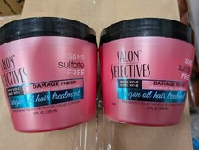 2X  Salon selectives Argan Oil Hair Treatment Deep Conditioning 10 oz Each tub picture