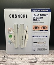 COSNORI Long Active Eyelash Serum Vegan, Korean Lash Growth, Dual Brush 2028 Exp picture