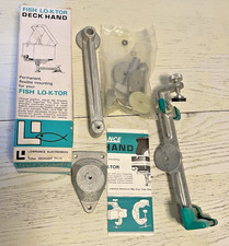 Lowrance Deck Hand Fish Locator Mount Lo-K-Tor Vintage NOS Tulsa OK USA picture