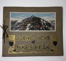 Scenic Gems of the Pike's Peak Region c1920 w/ 30 Full Color Views picture