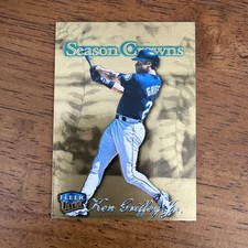 1999 Fleer Ultra - Season Crowns Ken Griffey Jr #219G Gold Medallion picture