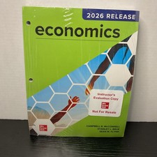 McGraw Hill Economics 2026 release loose leaf instructors evaluation copy NEW  picture